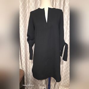 Kenar Black Elegant Dress